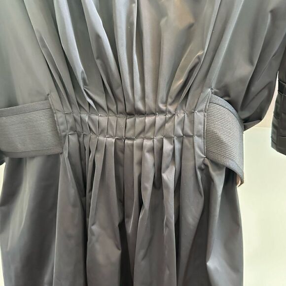 Rachel Roy black techno fabric dress in size 8 - Picture 11 of 17